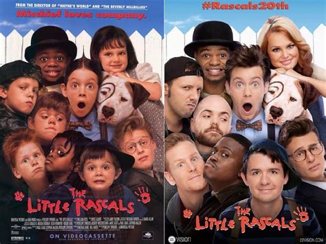 'The Little Rascals' Recreate Their Well-Known Movie Poster 20 Years Later - Social News Daily