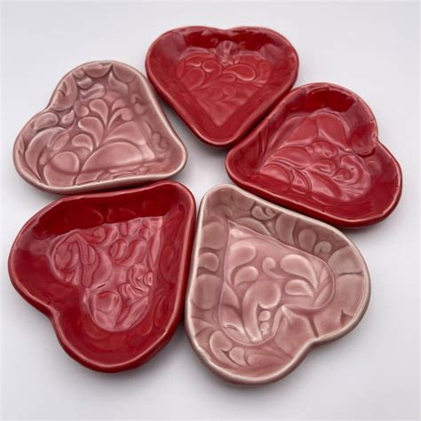 Heart Shaped Plates - Etsy