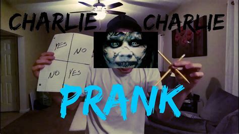 Charlie Charlie Pencil Game ( Prank) - YouTube