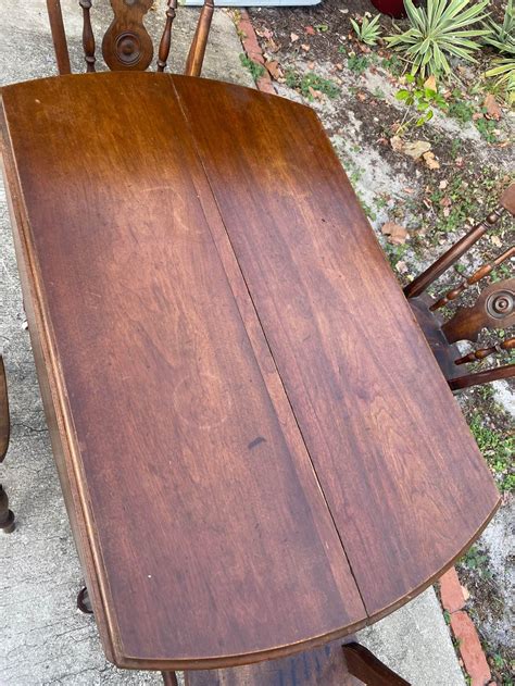 Antique/Vintage Wooden Diningroom Table - Tables - Palm Coast, Florida | Facebook Marketplace