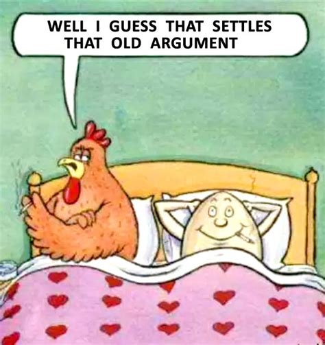 What Came First The Chicken Or The Egg?