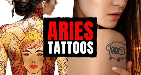 11 Jaw-Dropping Aries Tattoo Design Ideas… - Zodiac Fire