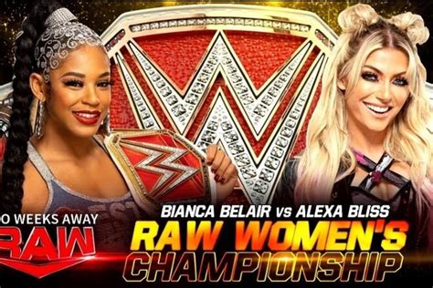 Bianca Belair To Defend Raw Women's Title On 1/2 WWE RAW, US Title ...