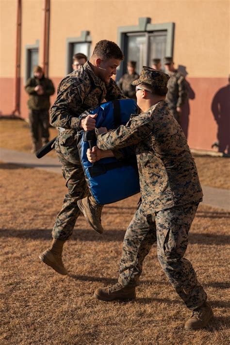 DVIDS - Images - Camp Mujuk Marines earn their OC spray qualification [Image 9 of 25]