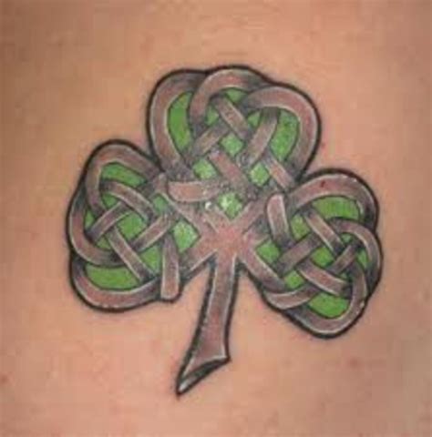 Celtic Four Leaf Clover Tattoo