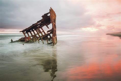 Peter Iredale Shipwreck Photograph by Nicole Young - Fine Art America