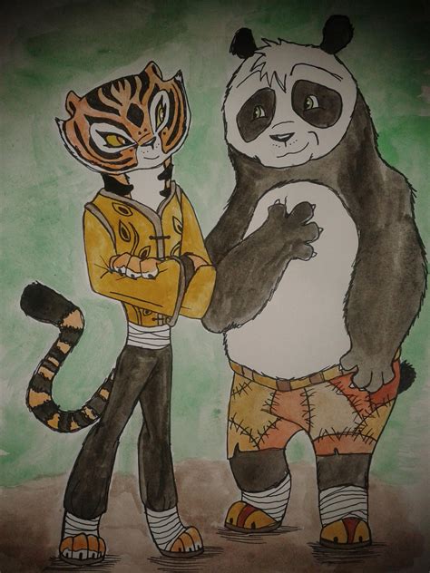 Teenage po and tigress by nymeriadire on DeviantArt