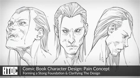 Comic Book Character Design: Pain Concept | Forming a Stong Foundation & Clarifying The Design ...