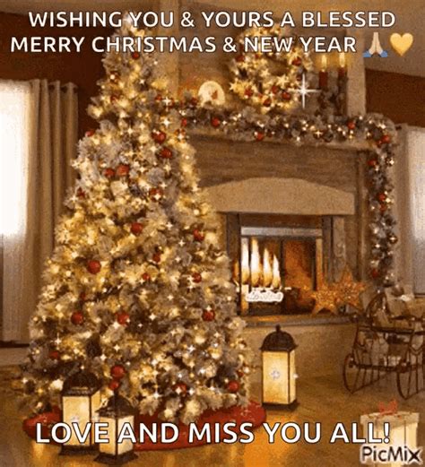 Wishing You & Yours A Blessed Merry Christmas & New Year Pictures ...