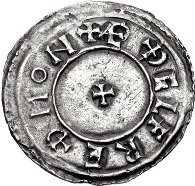 Penny - Æthelstan (Crowned bust type) - England – Numista