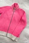 ERL Hot Pink Full Zip Sweater | Urban Outfitters