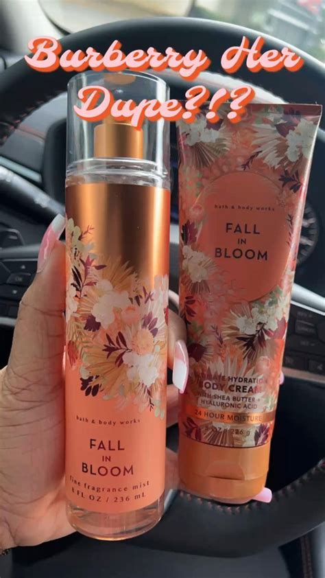 Fall in Bloom Burberry Her dupe?!? in 2022 | Bath and body works ...