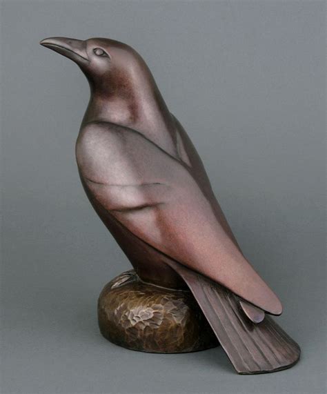 Crow Art, Raven Art, Bird Art, Bird Carving, Wood Carving Art, Stone Carving, Clay Birds ...