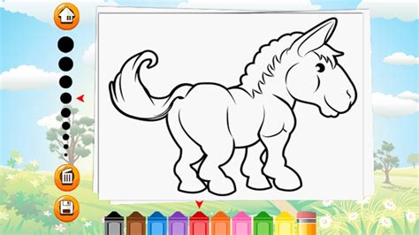 Animal Coloring Book For Kids Education Game by Watchara Khansang