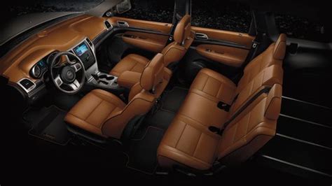 Jeep Grand Cherokee Summit with New Saddle leather-trimmed interior ...