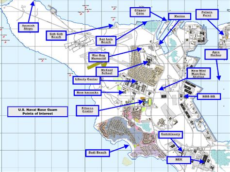 Maps | PCS to Guam | Go Guam | COMSUBPAC