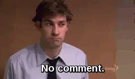 No Comment GIF - TheOffice JohnKrasinski JimHalpert - Discover & Share GIFs