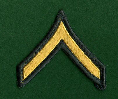 United States Army Cloth Rank