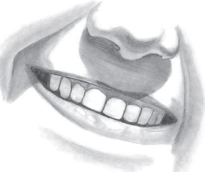 Realistic Smile Drawing at PaintingValley.com | Explore collection of ...