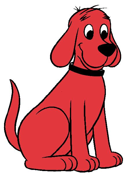 Clifford The Big Red Dog Clip Art