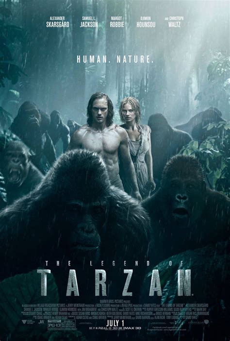 An Ape Is Blocking Alexander Skarsgård's Ripped Bod in the Tarzan Poster and It's Upsetting | E ...