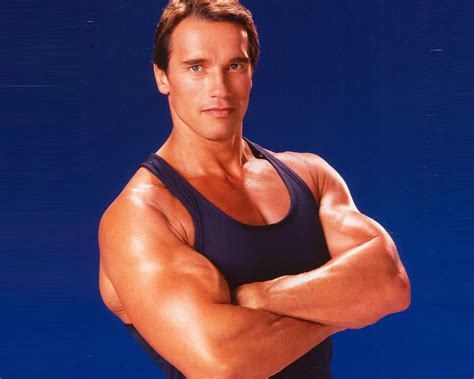 Young Arnold Schwarzenegger