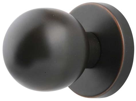 Emtek Orb Modern Brass Door Knob - Shop Door Knobs at Homestead ...