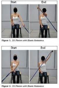 D1 & D2 flexion PNF | Physical Therapy | Pinterest | Physical therapy, Band and Patterns