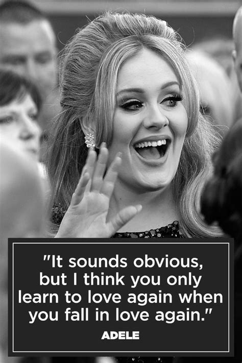 Pin by Day One Adele Fans on Adele Quotes | Adele quotes, Love again ...