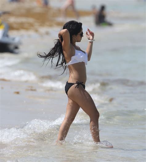 BECKY G in Bikini at a Beach in Miami 07/04/2015 – HawtCelebs