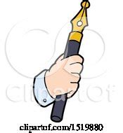 Clipart of a Hand Holding up Two Fingers - Royalty Free Vector Illustration by lineartestpilot ...