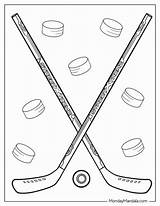 22 Hockey & NHL Coloring Pages Free PDF Printables sketch template