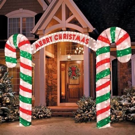 6pcs 35 Inch Inflatable Christmas Candy Cane For Christmas Party ...