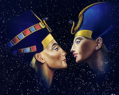 Nefertiti Akhenaten | Nefertiti & Akhenaten.jpg | Nefertiti, Queen ...