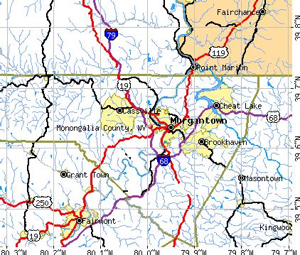 Monongalia County, West Virginia detailed profile - houses, real estate ...