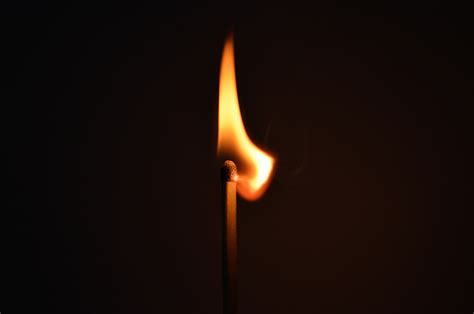 Lighted Match Free Stock Photo - Public Domain Pictures