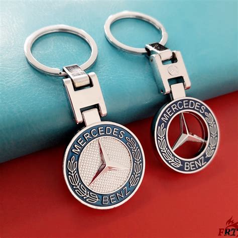 Ready Stock Benz Keychains Mercedes-Benz Car Metal Keychain Keyring ...