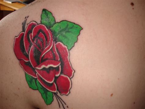 A big rose,my second tattoo. - Tattoos Photo (10982161) - Fanpop