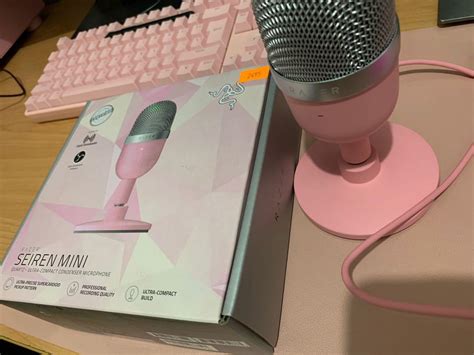 Razer Seiren Mini Quartz (Pink), Audio, Microphones on Carousell