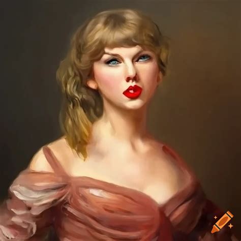 Oil painting of taylor swift on Craiyon