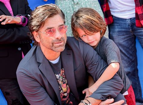 John Stamos and Son Billy on His First Day of School | POPSUGAR Celebrity