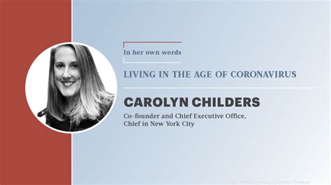 In Her Own Words: Carolyn Childers, founder of Chief, finds focus and fatigue as she and her ...