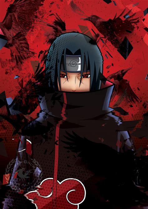 Itachi Uchiha art by me : r/Naruto