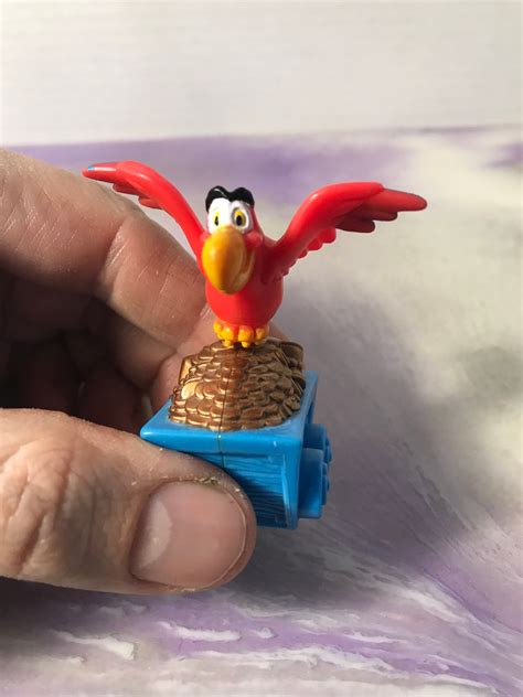 Vintage Burger King Kids Meal 1992 ALADDIN IAGO Rolling Toy / | Etsy