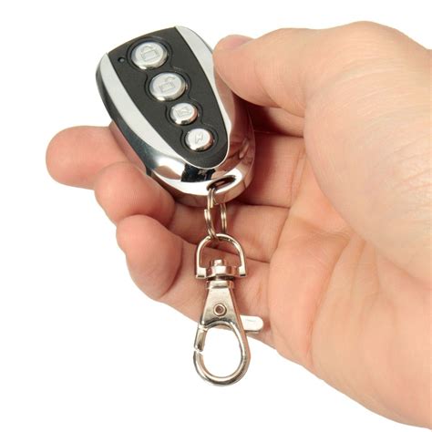 Universal 4 Buttons 433mhz Garage Door Remote Control Key Fob BFT ...