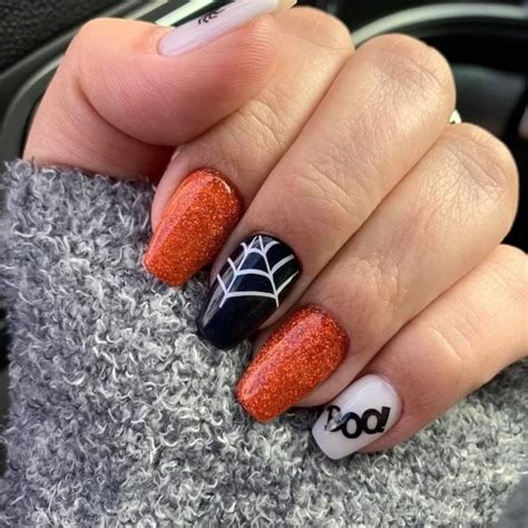 60 Easy Halloween Nail Art Designs for 2022 - The Trend Spotter Ongles ...