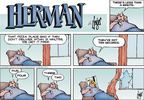 Herman by Jim Unger for May 12, 2019 | GoComics.com | Herman comic, Herman cartoon, Herman