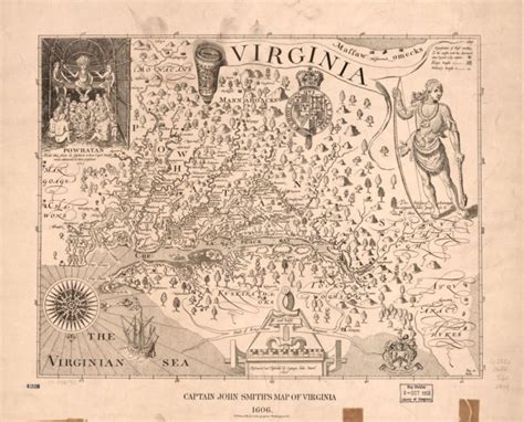 Captain John Smith’s Map of Virginia | Historic Jamestowne