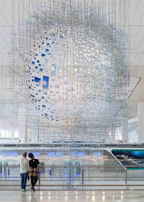 Spherical Sculpture Made of Nearly 1,000 Photos of the New York Sky