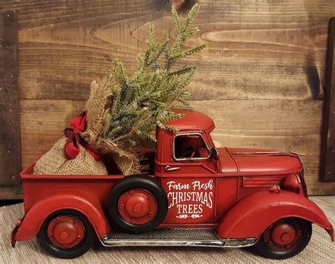 Red Truck Christmas Decorations: A Festive Touch To Your Holiday Home